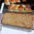 El cooksnap de marcelugano cuando hizo Budín de avena y manzanas. Sin gluten.
