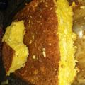El cooksnap de Liz cuando hizo Chipa guazu con queso.