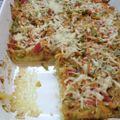 El cooksnap de Flavio Caiafa cuando hizo Tarta de verduras con “masa” de coliflor (sin harina).