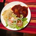 El cooksnap de Fer Morales cuando hizo Cuaresma: Filete de pescado en salsa de guajillo.