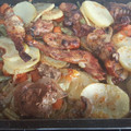 El cooksnap de MAXITREK cuando hizo Conejo con verdura al horno.