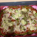 El cooksnap de Cisca cuando hizo Pizza base brócoli y coliflor thermomix.