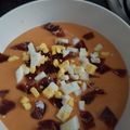 El cooksnap de M Eugenia Gómez Quiroga cuando hizo Salmorejo.