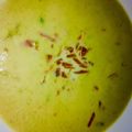 El cooksnap de Farin Ek cuando hizo Crema de espárragos.