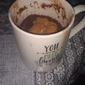 El cooksnap de Génesis Contreras Otárola cuando hizo Mug cake chocolate y coco.