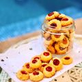 Cooksnap dari Astrid Ellena untuk resep Strawberry Cheese Thumbprint Cookies #bikinRamadhanBerkesan #Rab