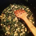 El cooksnap de Antonio Escudero cuando hizo Panqueques de pollo, champiñón y acelga con salsa blanca.