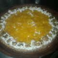 El cooksnap de Lorena fresneda cuando hizo Tarta de duraznos con crema.