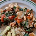 El cooksnap de LuzMa SG cuando hizo Fajitas de pollo con acelgas.