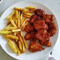El cooksnap de maricruz cuando hizo Pavo especiado en salsa barbacoa.