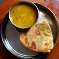 Tanusree Bhattacharya's cooksnap of when they made ত্রিকোণ পরোটা(trikon parota recipe in Bengali).