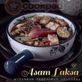 Cooksnap Aznie Khasri semasa beliau membuat Laksa.