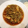 Cooksnap από nitsa στη συνταγή Αρακάς κοκκινιστός με άρωμα κανέλας