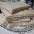 El cooksnap de Belu García cuando hizo Sándwich de miga caseros.