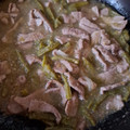 El cooksnap de LuzMa SG cuando hizo Bistec de res en salsa de tomate y nopales ☝️😙😋.