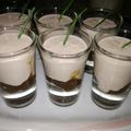 El cooksnap de fanvd Verge cuando hizo Canapé de chupito de yogur de foie con higos.