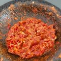 Cooksnap dari Lucy Reza untuk resep SAMBAL TERASI MENTAH ala PECEL LELE