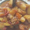 El cooksnap de Lola cuando hizo Guiso de carne de ternera con patatas y zanahorias.