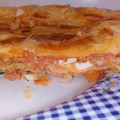 El cooksnap de 🍴🍖mariaGL🍜🥂 cuando hizo Empanada gallega de atún, pimiento, cebolla y huevo.