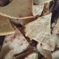 El cooksnap de Laura Marinello cuando hizo Nachos caseros.