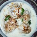 Kanika Singh का कुकस्नैप जब उन्होंने दही वड़ा (dahi vada recipe in Hindi) बनाया था।