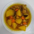 El cooksnap de JJMM cuando hizo Estofado de conejo con patatas.