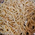El cooksnap de Regina Hernandez cuando hizo Spaghetti con ajo y mantequilla.