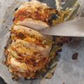 Cooksnap από roula suz στη συνταγή Κοτόπουλο στήθος φιλέτο γεμιστό με πιπεριές και τυρί