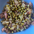 El cooksnap de Ana Pernas cuando hizo Guisantes con jamón.