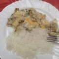 El cooksnap de Daia Núñez de Moraes cuando hizo Pescado a la crema gratinado.