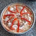 El cooksnap de Nestor Cortez cuando hizo Masa de pizza sin levadura.