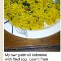 Amaka Achuonu's cooksnap of when they made Weenee's Palm oil Noodles stir fry.