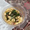 El cooksnap de Flor Argentina cuando hizo Orecchiette con espinacas frescas.
