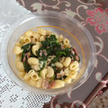 El cooksnap de Flor Argentina cuando hizo Orecchiette con espinacas frescas.