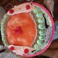 Cooksnap dari dayuyulin untuk resep Base cake ultah coklat (blackforest)
