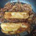 El cooksnap de Nuria Olmo Padros cuando hizo Merluza encebollada en amarillo.