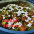Abha Agam Singh's cooksnap of when they made Paneer do pyaza.