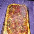 El cooksnap de Maria Teresa Lombardini cuando hizo Pizza rellena.