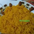 Misses Sajjad Memon's cooksnap of when they made Zarda.