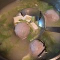 上班族小廚師 的 超簡單～貢丸味噌湯 cooksnap