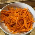 Satoshi Namai's cooksnap of when they made 🥕 Carrot Namul - Korean taste.