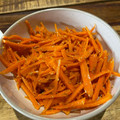 Satoshi Namai's cooksnap of when they made 🥕 Carrot Namul - Korean taste.