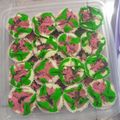 Cooksnap dari Rosalia untuk resep Bolu Kukus Semangka Mekar (ukuran 1/2 kg)