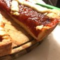 El cooksnap de Alejandra Peña cuando hizo Pastafrola.