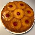 Diana Daugherty Colón's cooksnap of when they made Cast-Iron Pineapple Upside-down Cake.
