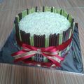 Cooksnap dari Oktaviana Ciuriajaya untuk resep Brownies Coklat Pandan