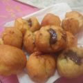 Cooksnap dari zahradian untuk resep Roti Goreng Isi coklat