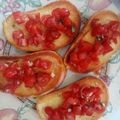 Miss Fluffy's Cooking (Angie's Italian Cooking)'s cooksnap of when they made Tomato, garlic and basil bruschetta.