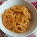 Kumkum Chatterjee's cooksnap of when they made Instant Jalebis (With Eno).