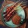 Cooksnap dari Erika Damayanti "Cemilan Kakak Mika" untuk resep Sate Ayam Saus Kacang